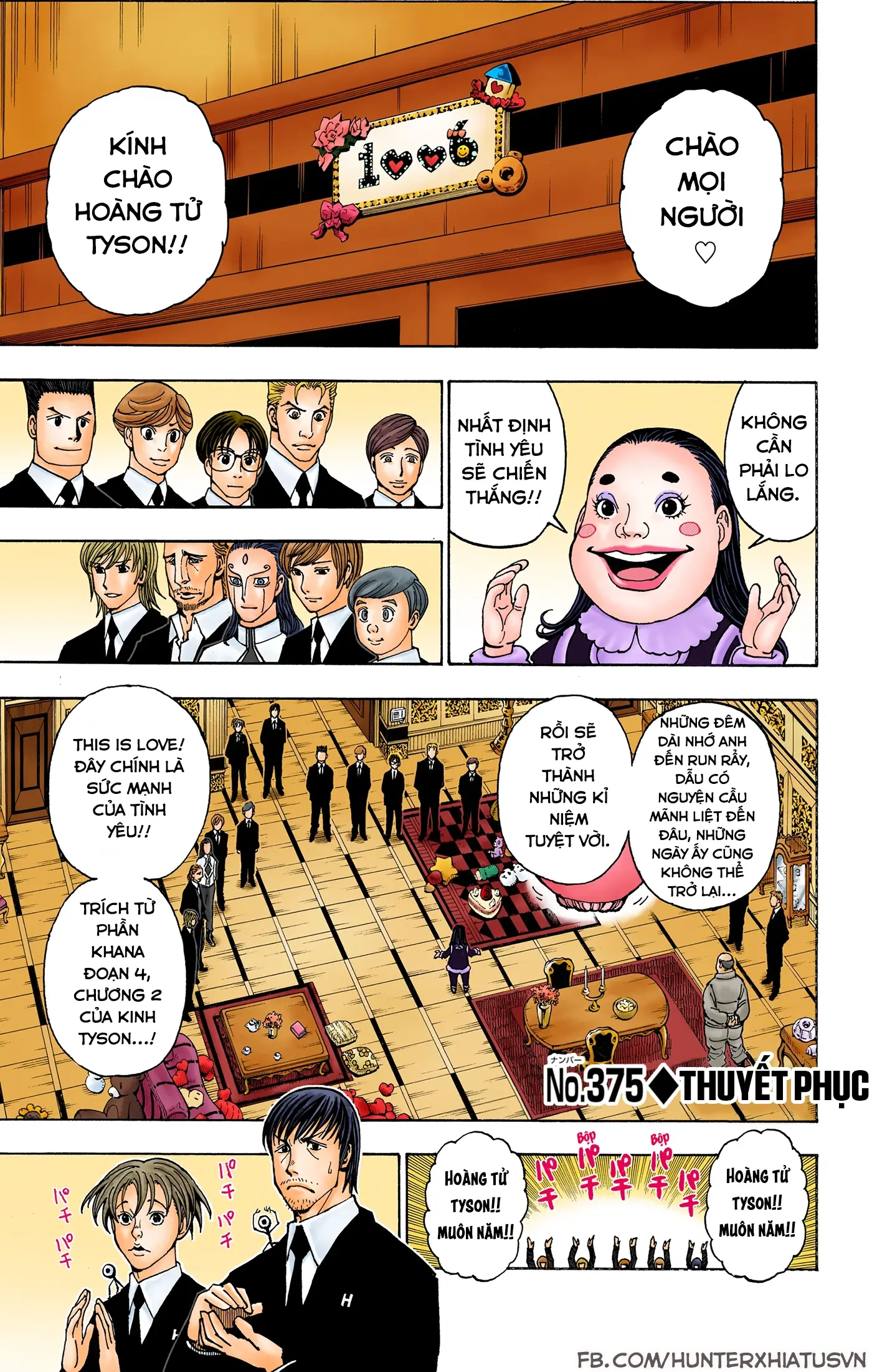 Hunter x Hunter (Bản Màu) Chapter 375 - Trang 2