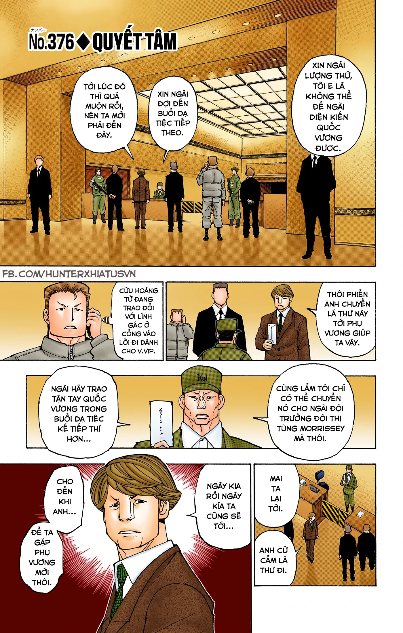 Hunter x Hunter (Bản Màu) Chapter 376 - Trang 2