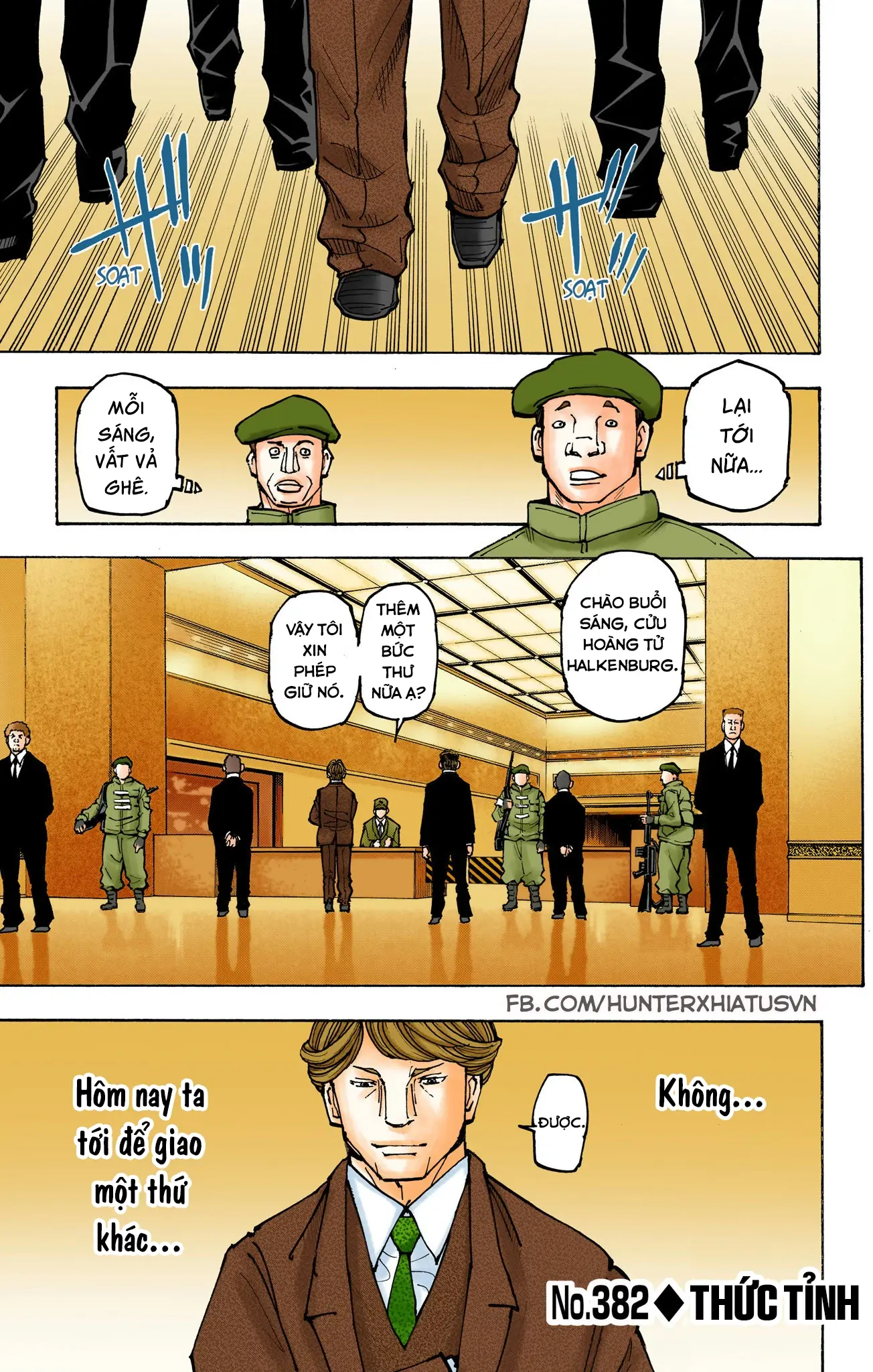 Hunter x Hunter (Bản Màu) Chapter 382 - Trang 2