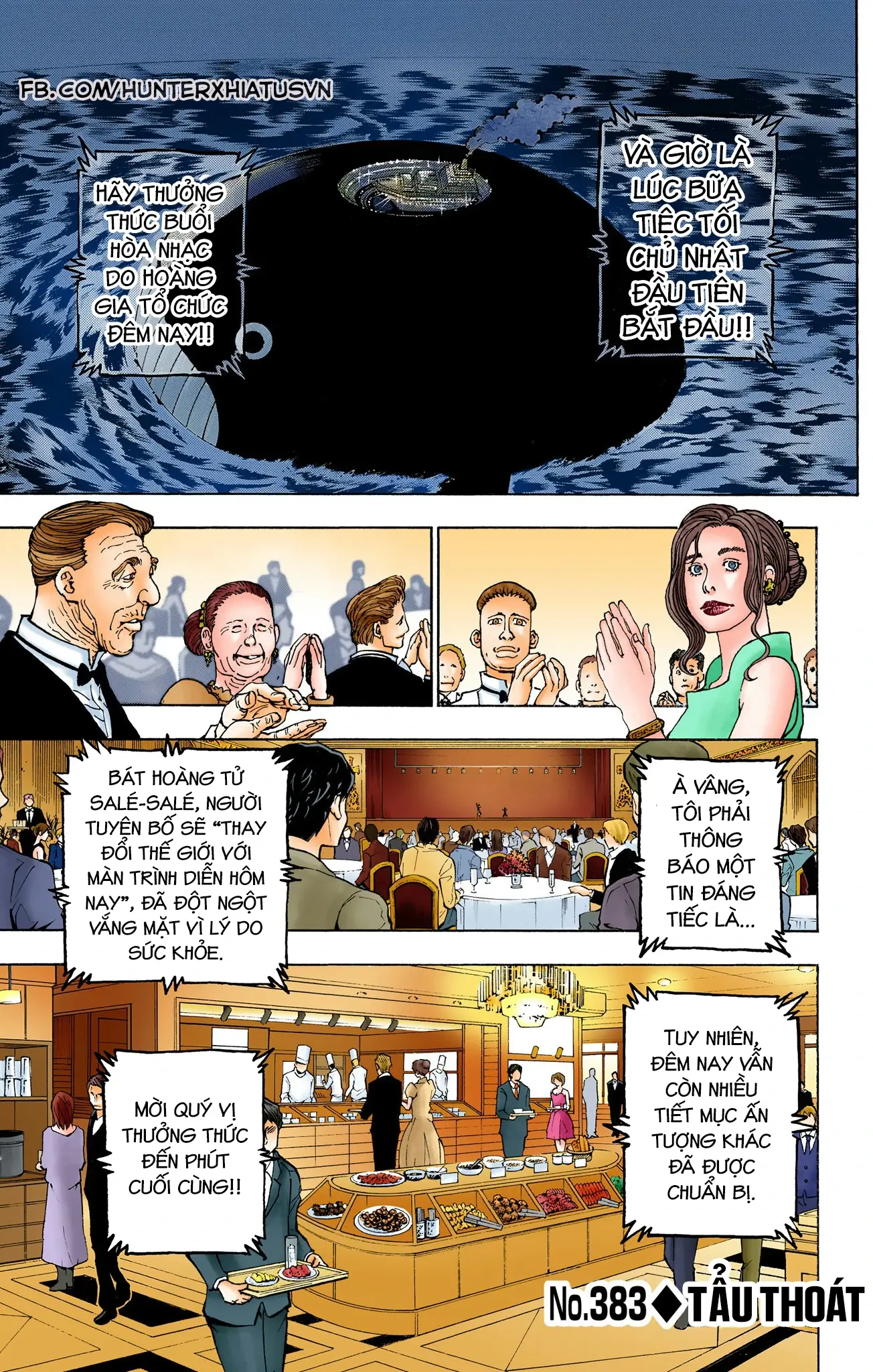 Hunter x Hunter (Bản Màu) Chapter 383 - Trang 2