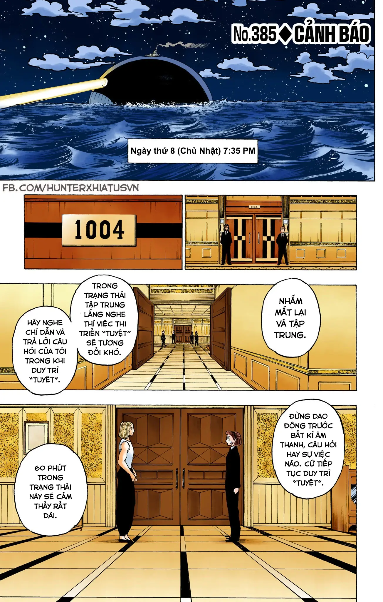 Hunter x Hunter (Bản Màu) Chapter 385 - Trang 2