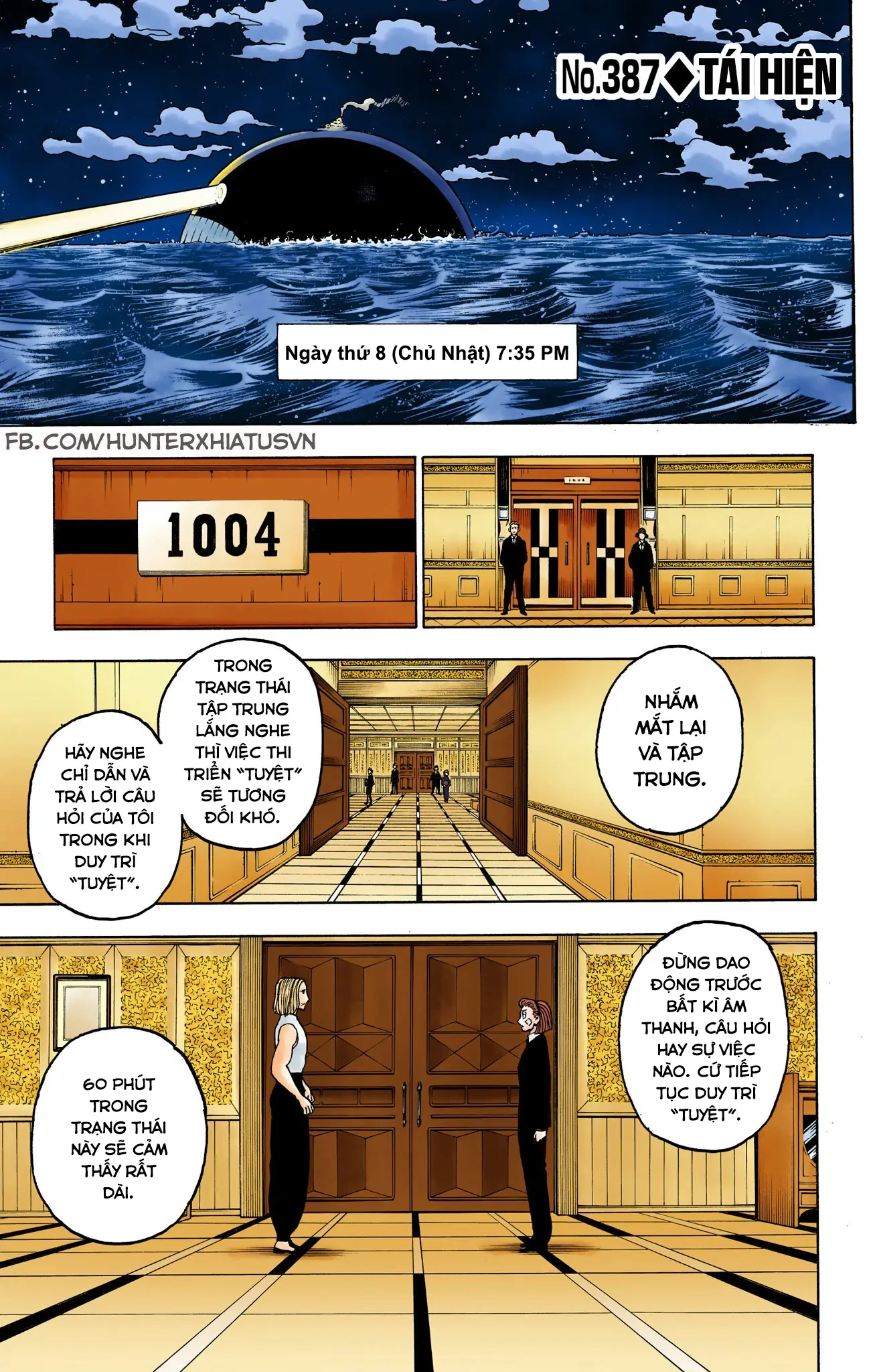 Hunter x Hunter (Bản Màu) Chapter 387 - Trang 2