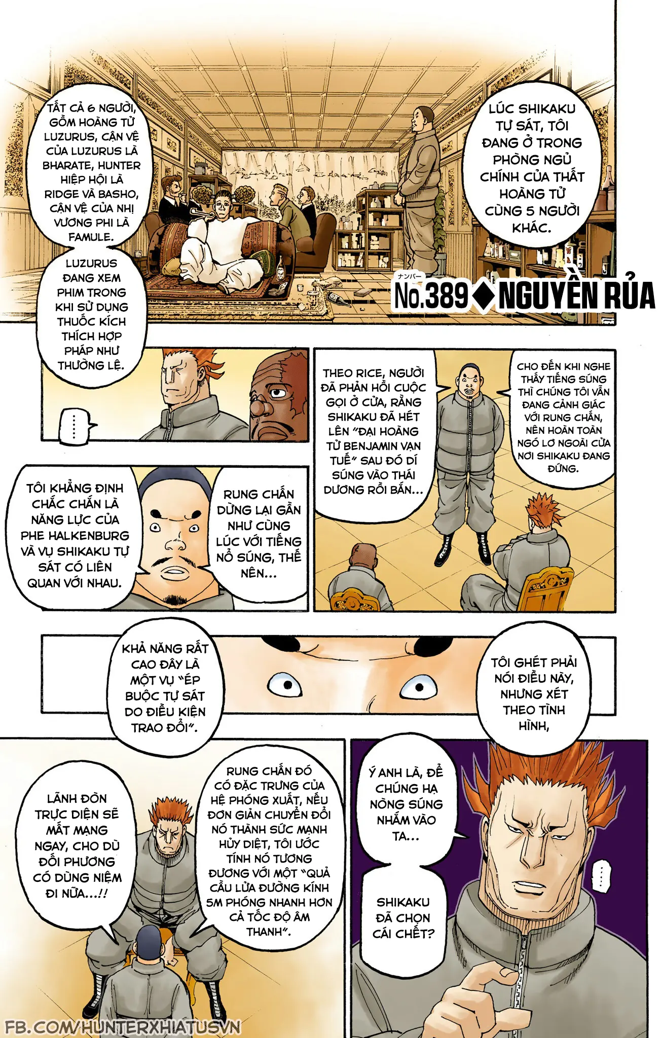 Hunter x Hunter (Bản Màu) Chapter 389 - Trang 2