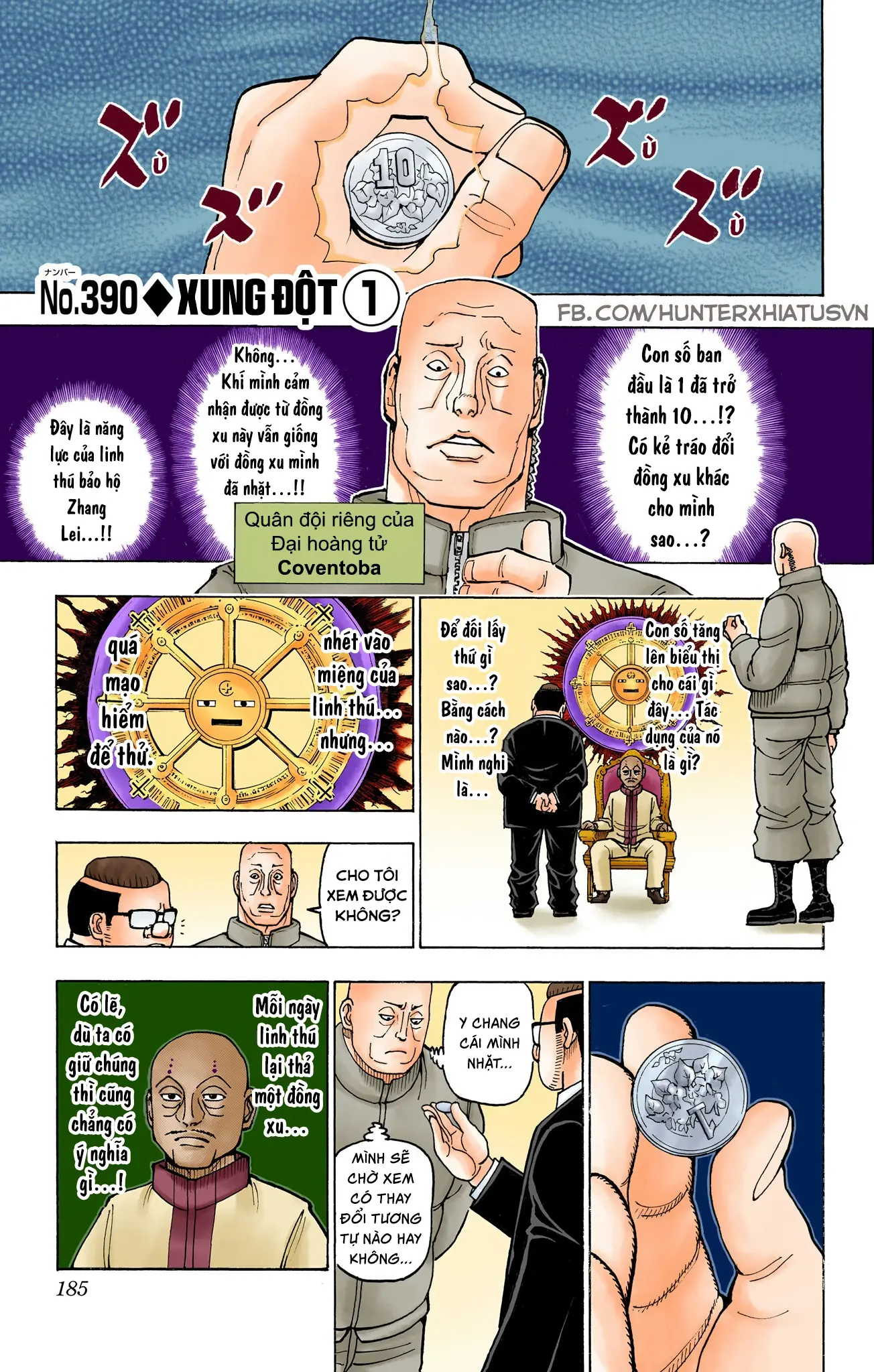 Hunter x Hunter (Bản Màu) Chapter 390 - Trang 2