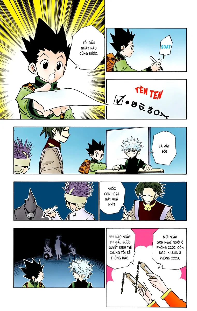 Hunter x Hunter (Bản Màu) Chapter 49 - Trang 8