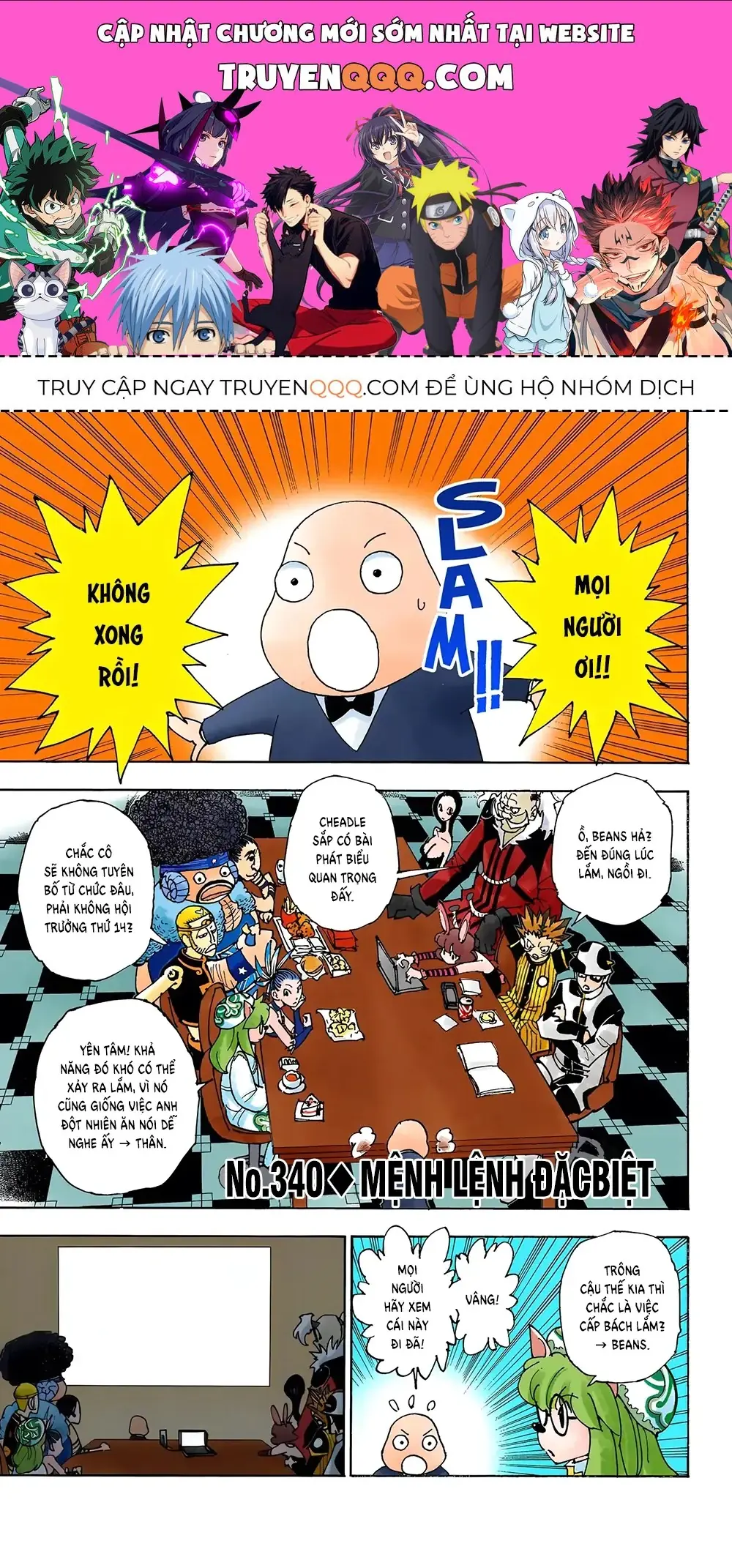 Hunter×Hunter (Digital Colored) Chapter 340 - Trang 2