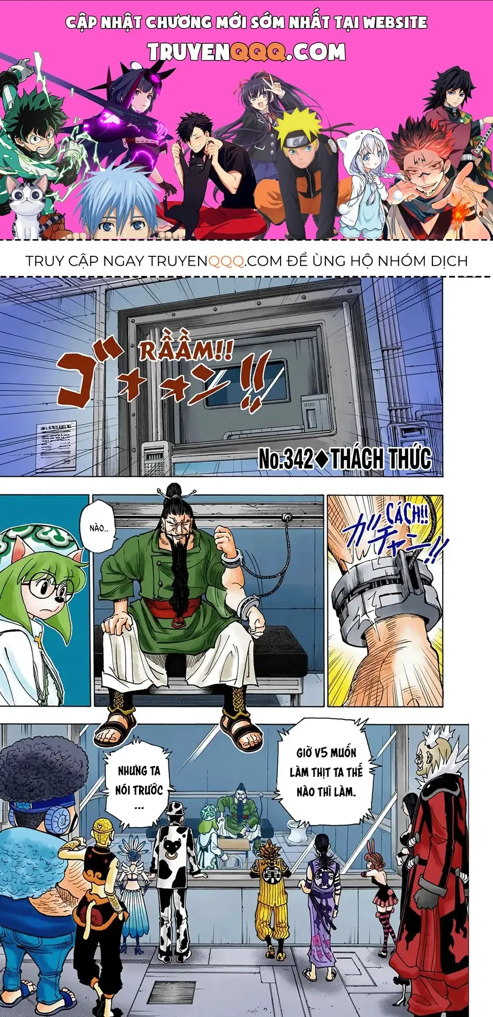 Hunter×Hunter (Digital Colored) Chapter 342 - Trang 2