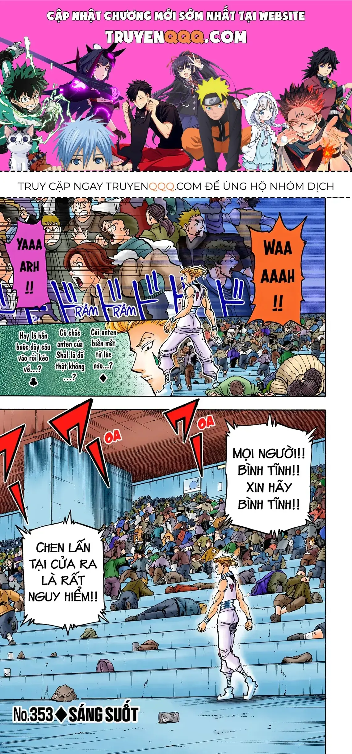Hunter×Hunter (Digital Colored) Chapter 353 - Trang 2