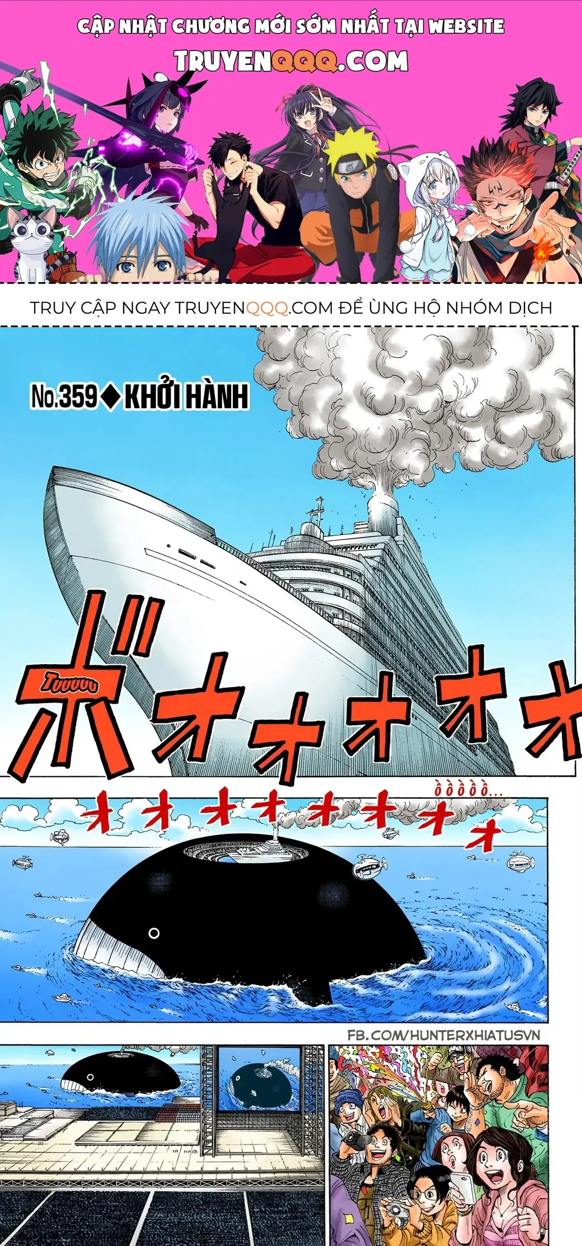 Hunter×Hunter (Digital Colored) Chapter 359 - Trang 2