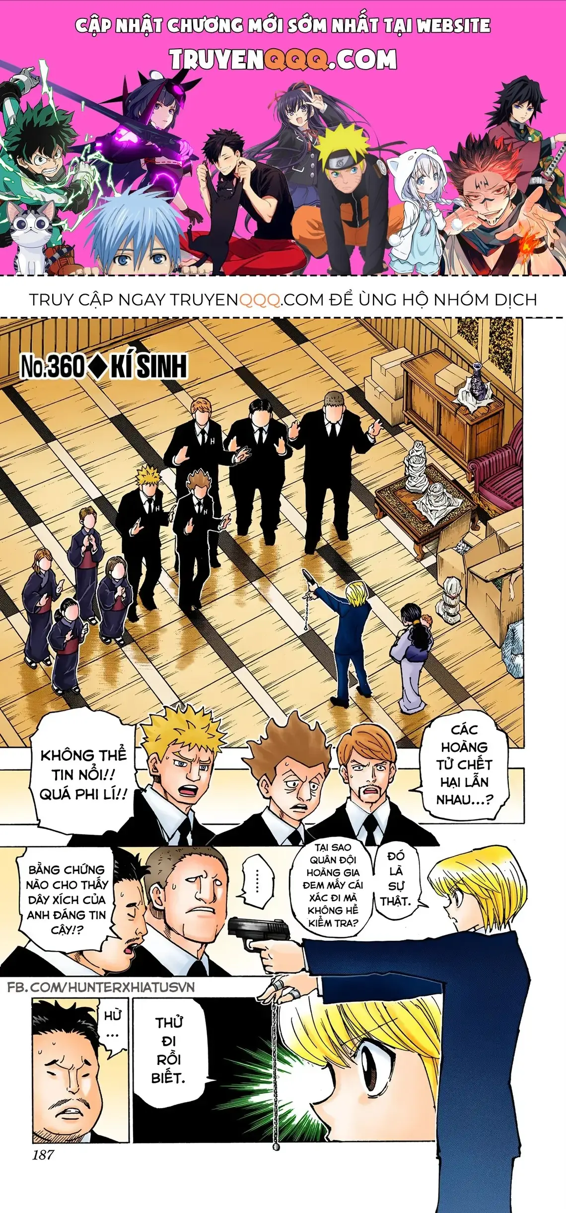 Hunter×Hunter (Digital Colored) Chapter 360 - Trang 2