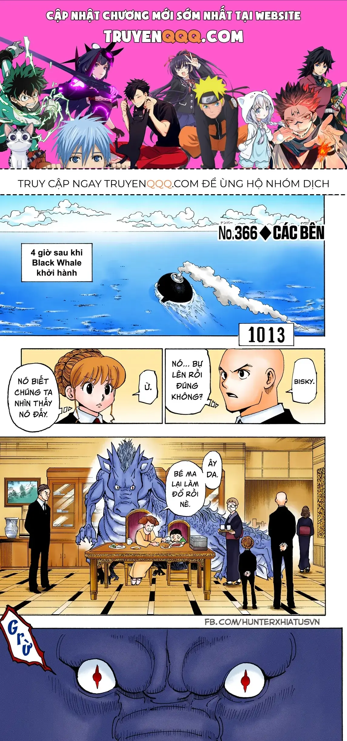 Hunter×Hunter (Digital Colored) Chapter 366 - Trang 2