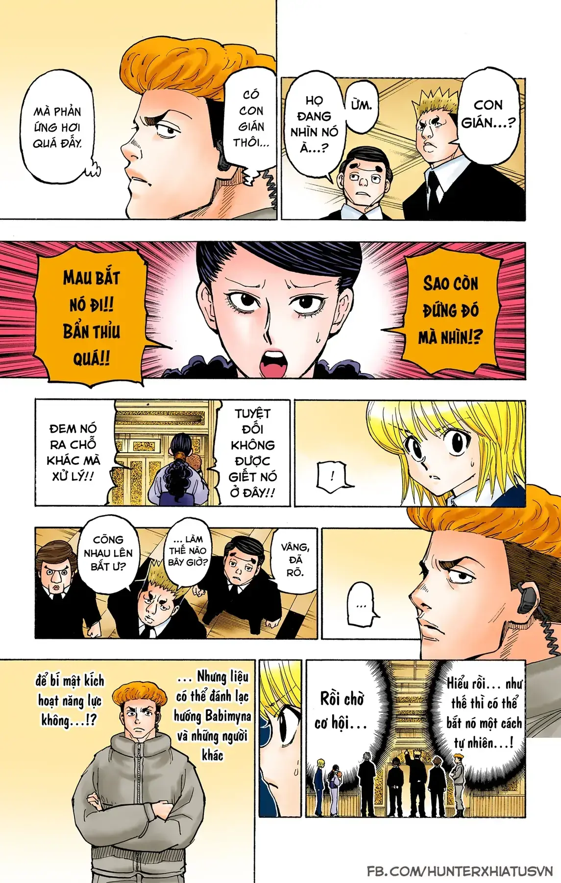 Hunter×Hunter (Digital Colored) Chapter 367 - Trang 8