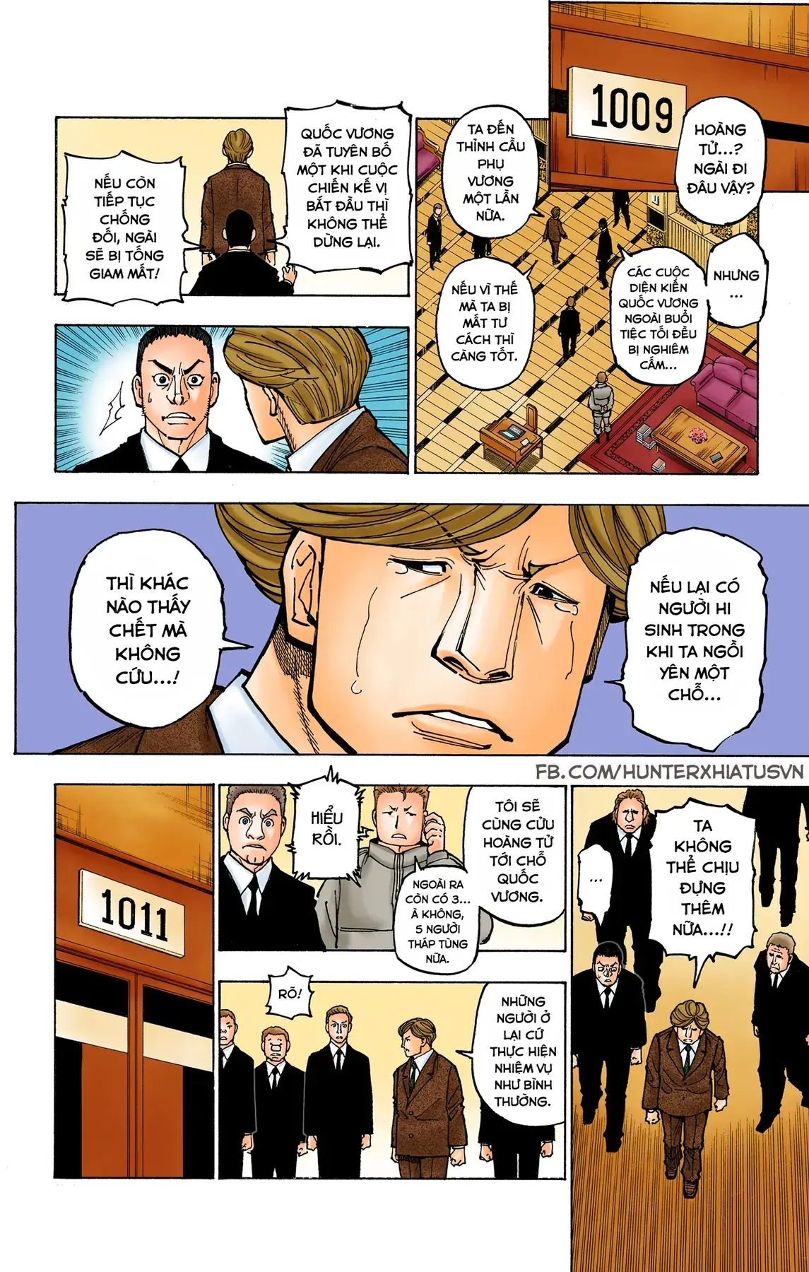 Hunter×Hunter (Digital Colored) Chapter 375 - Trang 9
