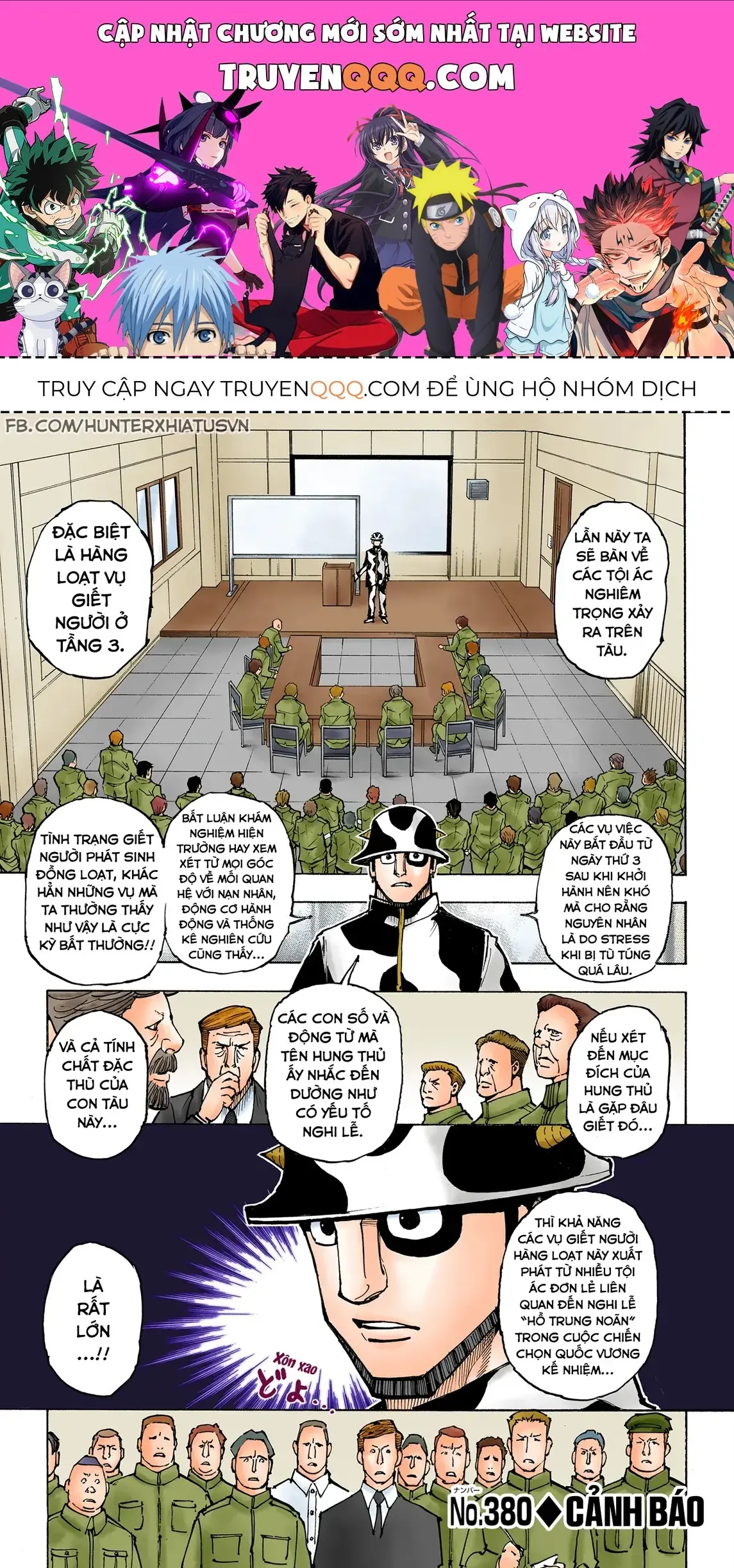 Hunter×Hunter (Digital Colored) Chapter 380 - Trang 2