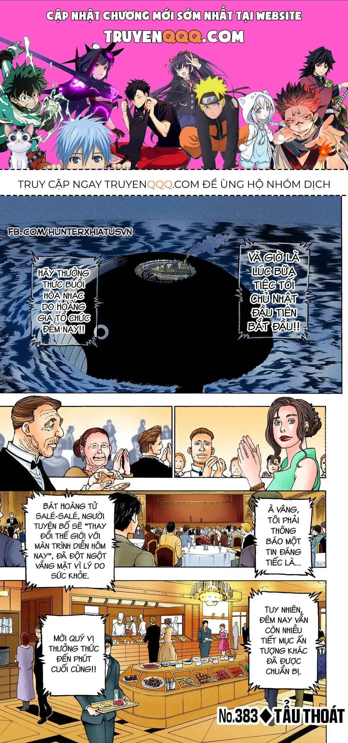 Hunter×Hunter (Digital Colored) Chapter 383 - Trang 2