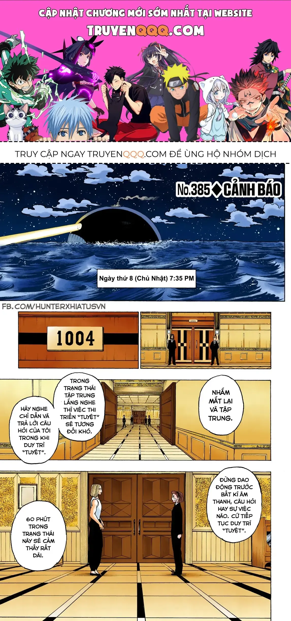 Hunter×Hunter (Digital Colored) Chapter 385 - Trang 2