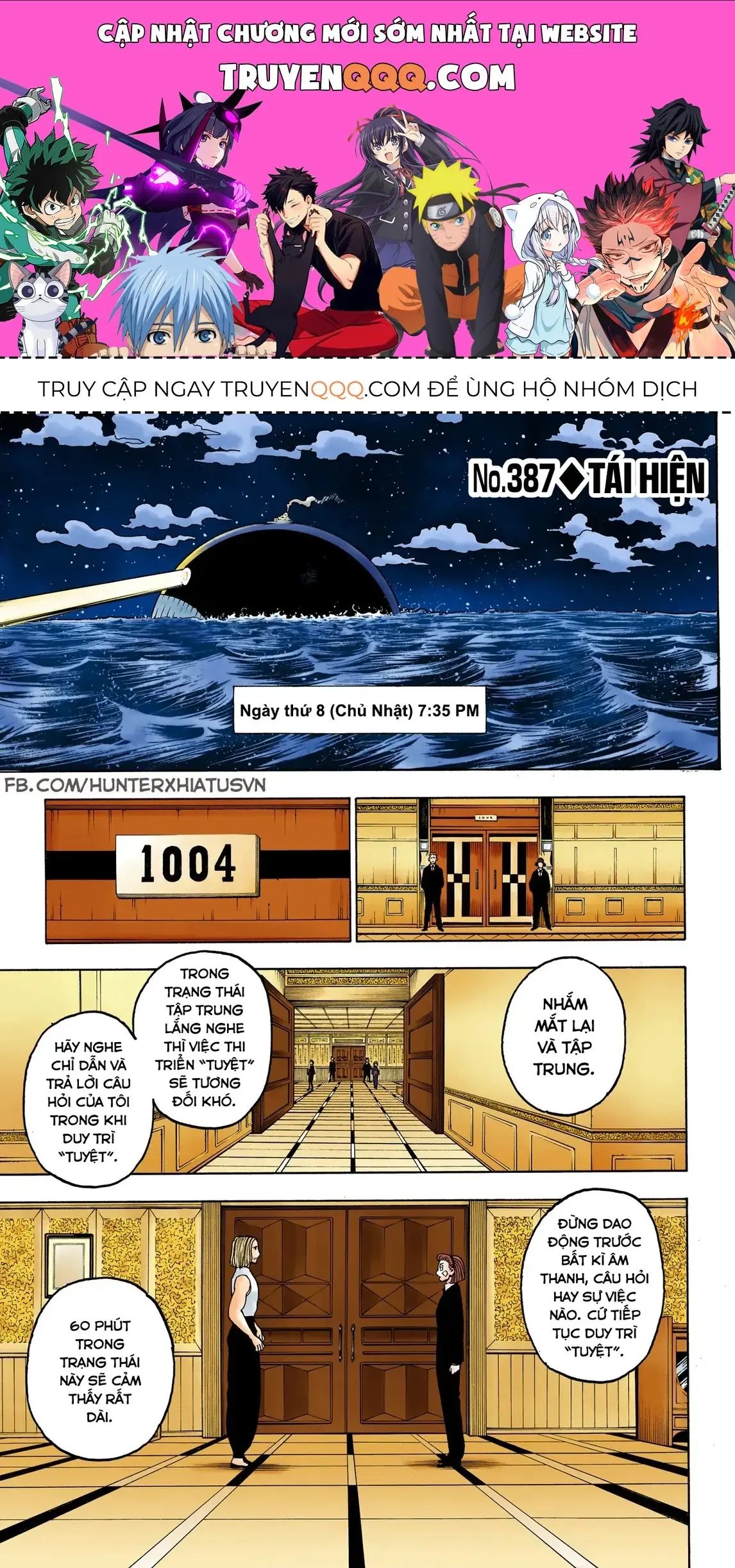 Hunter×Hunter (Digital Colored) Chapter 387 - Trang 2