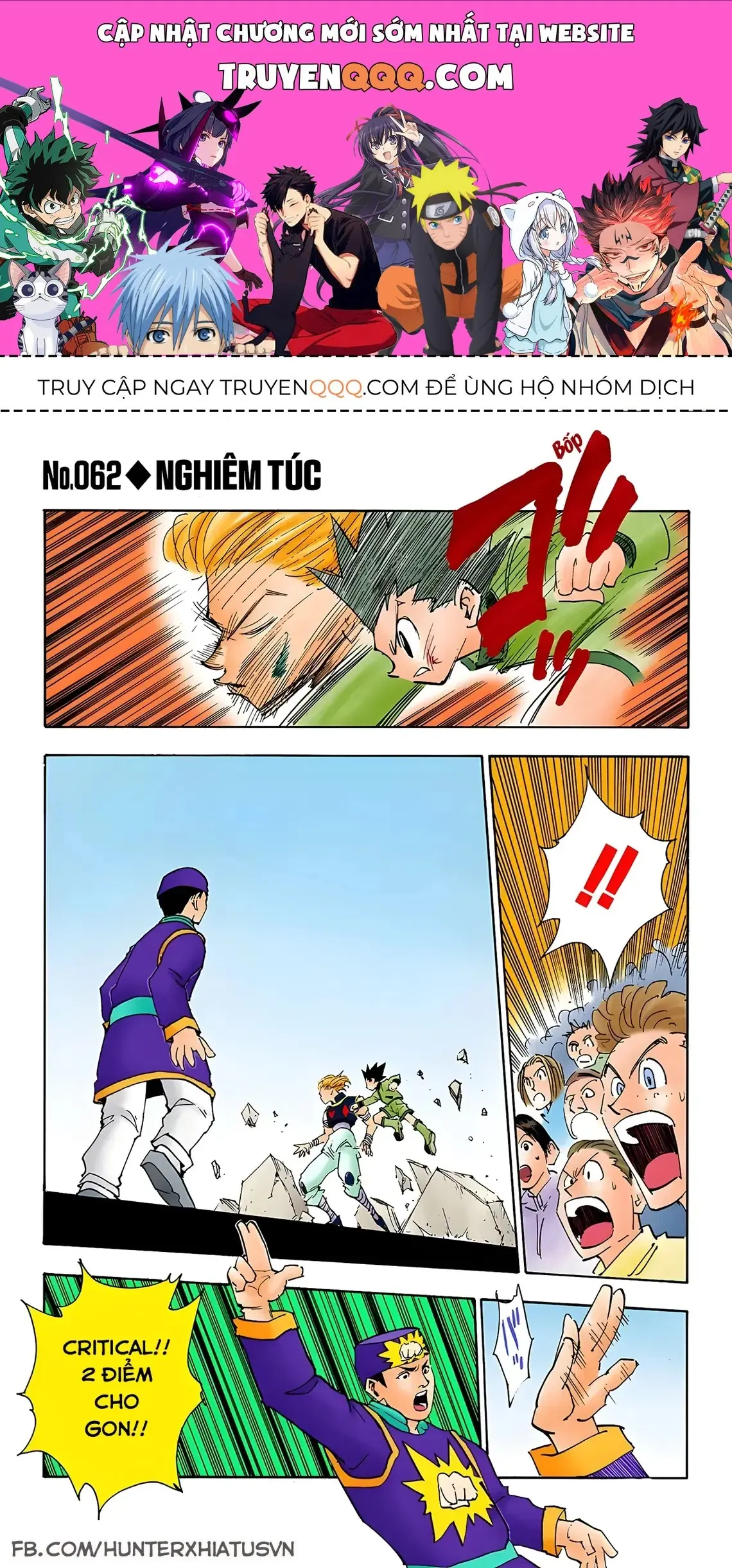 Hunter×Hunter (Digital Colored) Chapter 62 - Trang 2