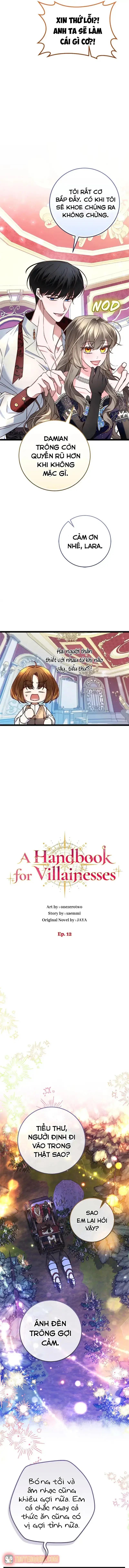 Hướng Dẫn Dành Cho Ác Nữ Chapter 12 - Trang 12