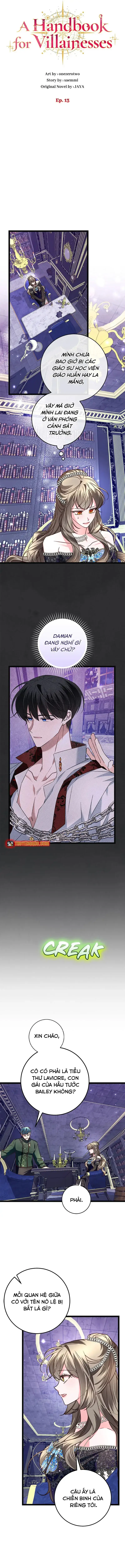 Hướng Dẫn Dành Cho Ác Nữ Chapter 13 - Trang 8