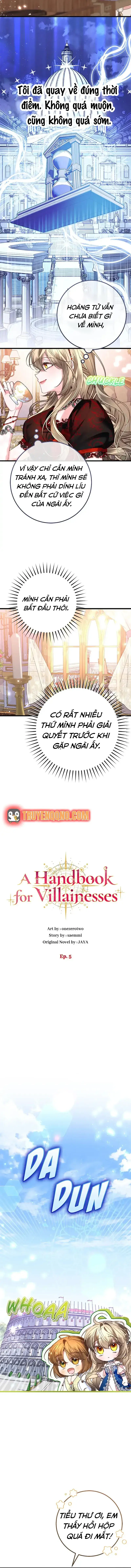 Hướng Dẫn Dành Cho Ác Nữ Chapter 5 - Trang 6
