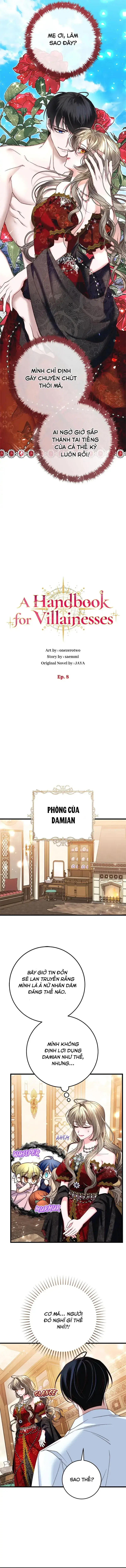 Hướng Dẫn Dành Cho Ác Nữ Chapter 8 - Trang 10