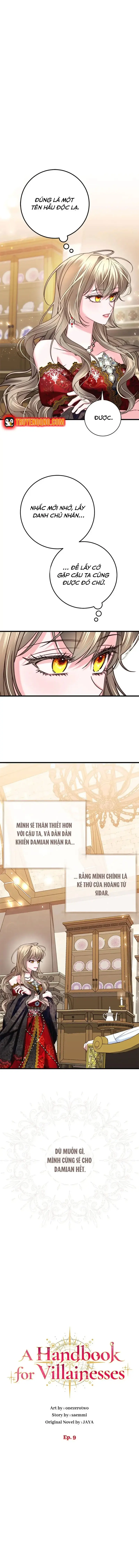 Hướng Dẫn Dành Cho Ác Nữ Chapter 9 - Trang 4