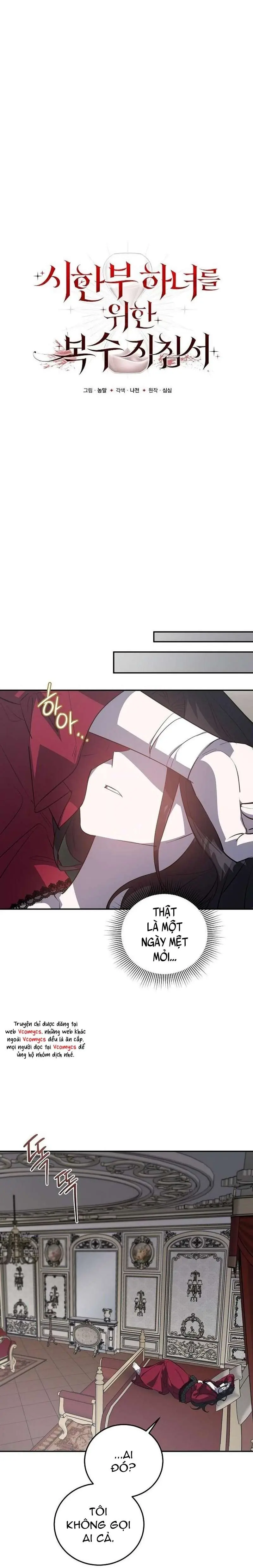 Hướng Dẫn Trả Thù Cho Cô Hầu Gái Mắc Bệnh Nan Y Chapter 19 - Trang 6