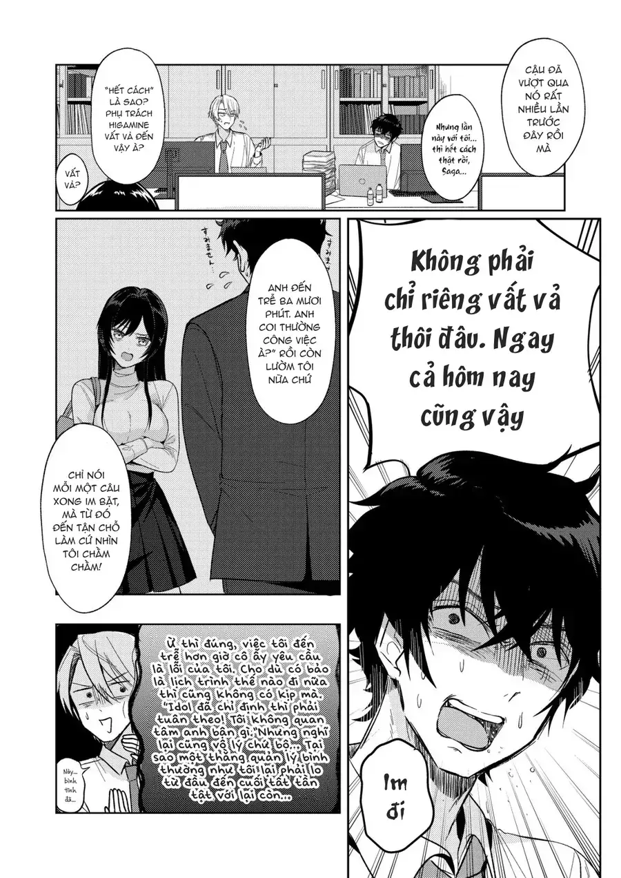 Hyougakei Idol No Manager O Shite Imasu Ga, Mou Genkai Desu. Chapter 1 - Trang 5
