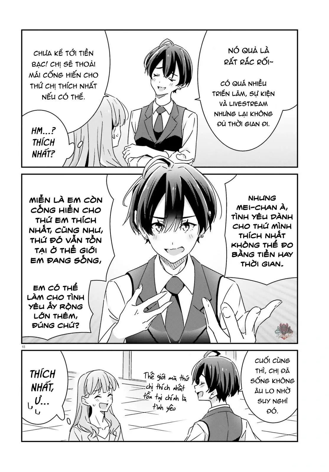 I Don't Know Which Is Love Chapter 18 - Trang 19