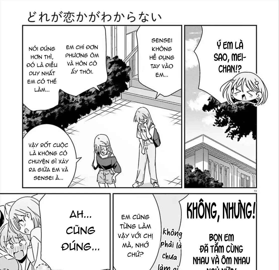 I Don't Know Which Is Love Chapter 43 - Trang 30