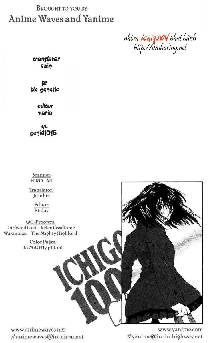 Ichigo 100% Chapter 100 - Trang 22