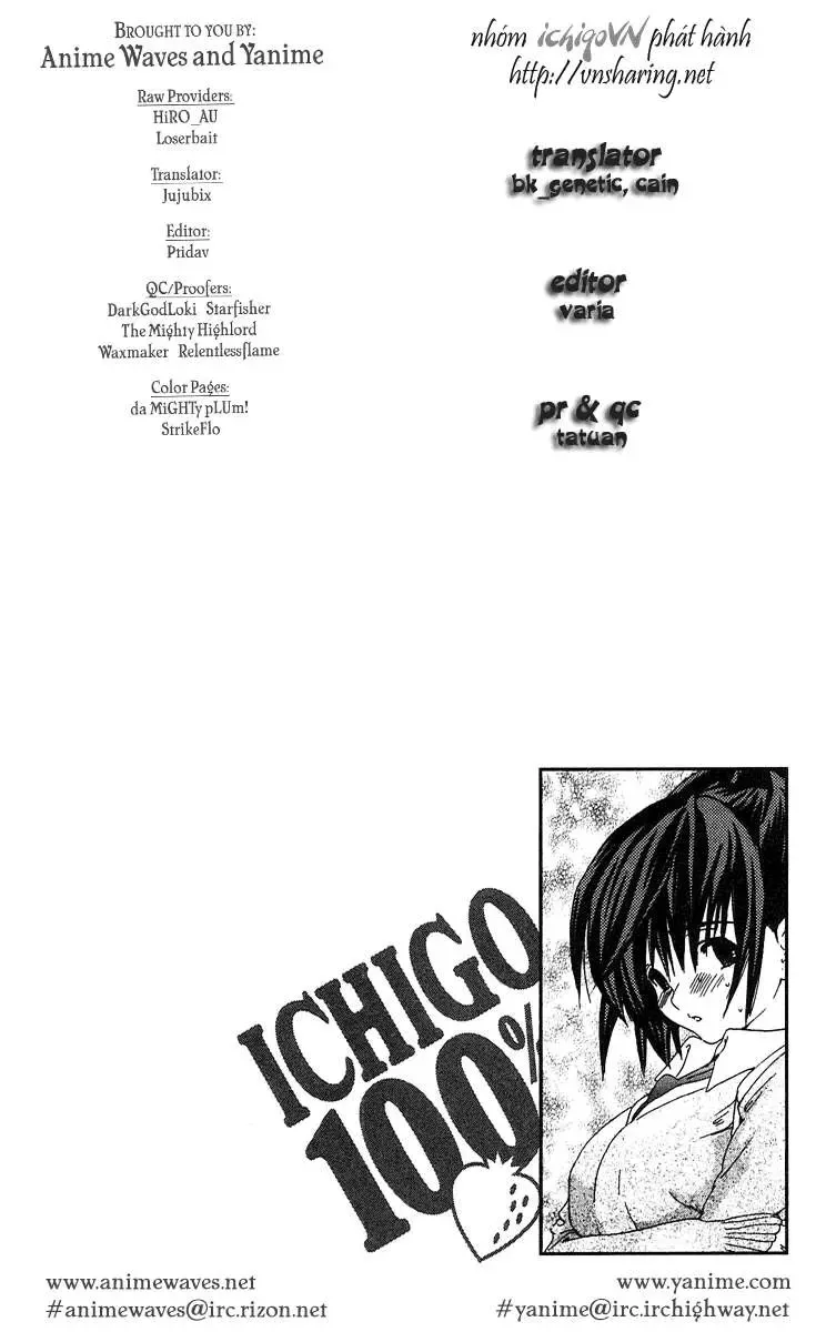 Ichigo 100% Chapter 102 - Trang 22