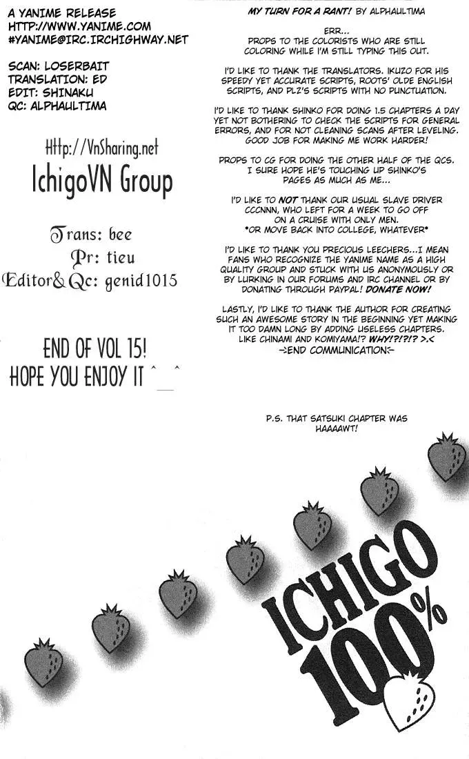 Ichigo 100% Chapter 134 - Trang 22