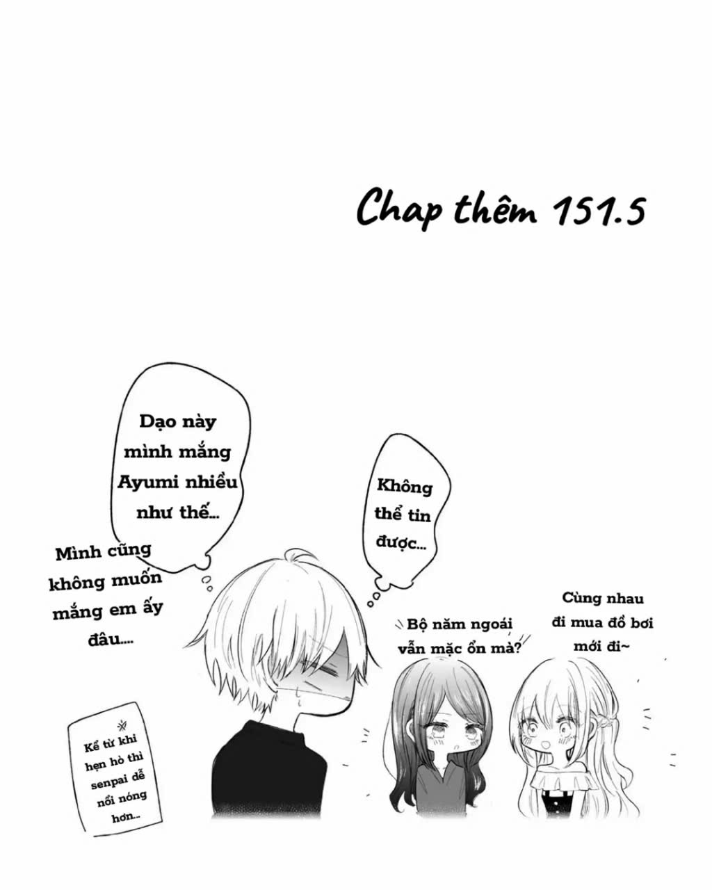 Ichizu De Bitch Na Kouhai Chapter 151.5 - Trang 2