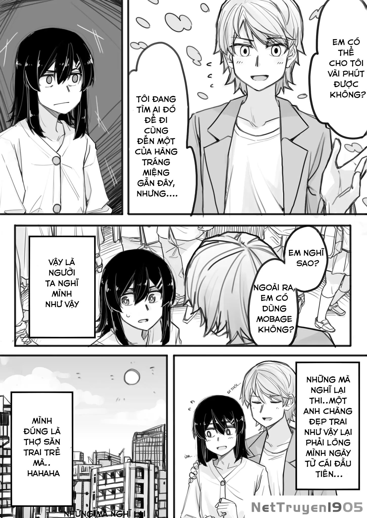 Ikemen Joshi To Josou Danshi Chapter 1 - Trang 4