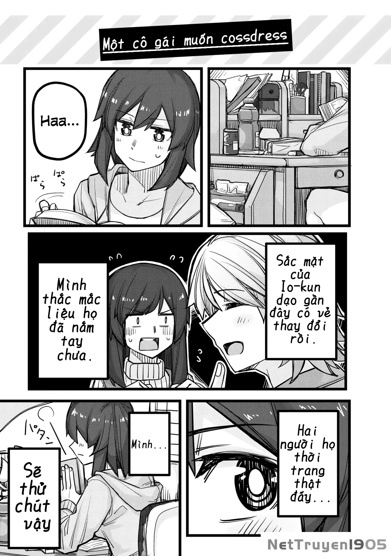 Ikemen Joshi To Josou Danshi Chapter 35.5 - Trang 18