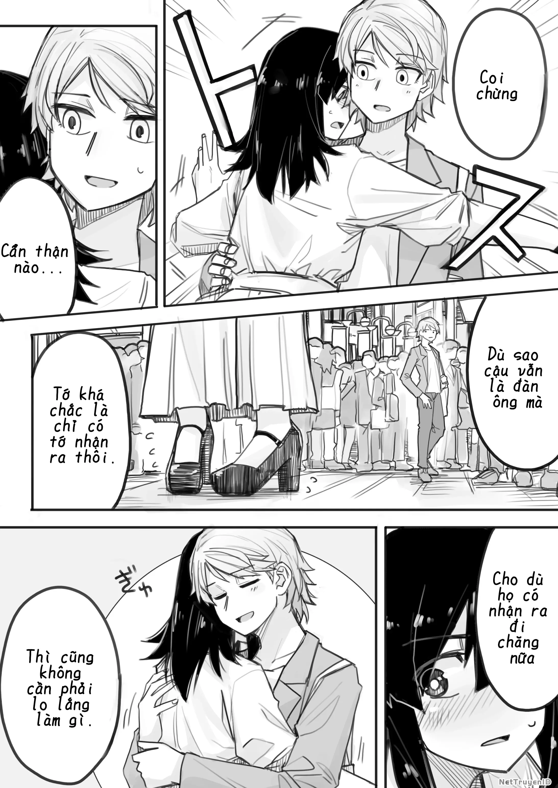 Ikemen Joshi To Josou Danshi Chapter 4 - Trang 4
