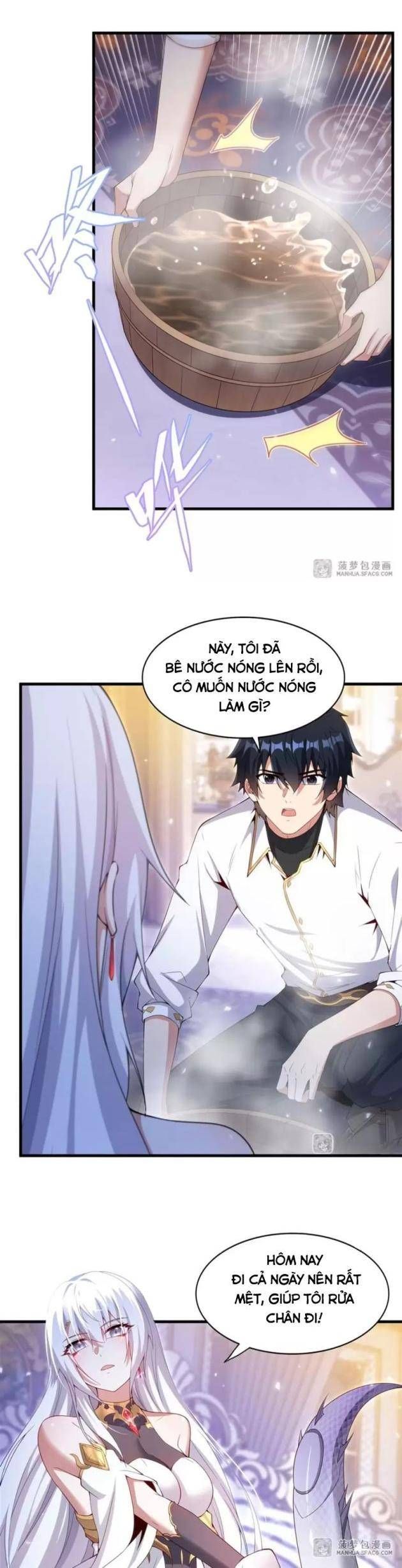Im Miệng Đi Ác Long Ta Không Muốn Cùng Ngươi Trông Trẻ Đâu! Chapter 10 - Trang 10