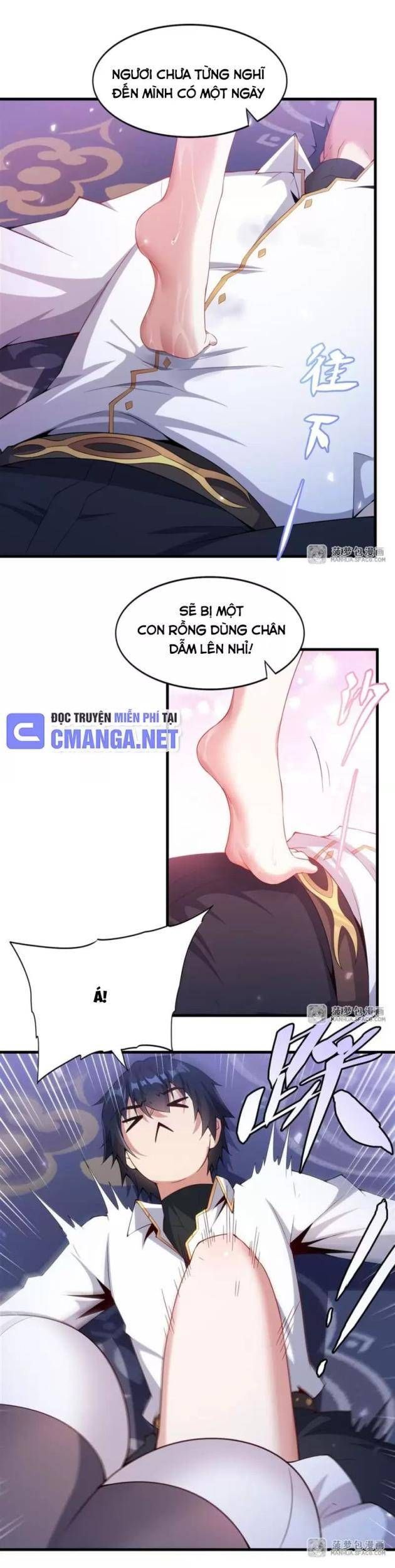 Im Miệng Đi Ác Long Ta Không Muốn Cùng Ngươi Trông Trẻ Đâu! Chapter 10 - Trang 17