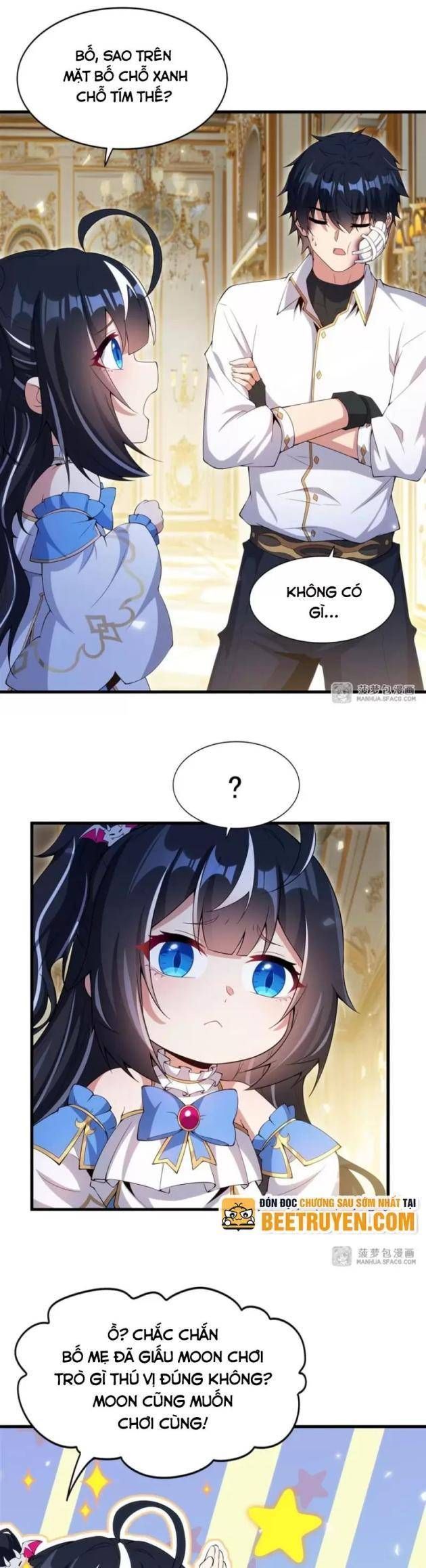 Im Miệng Đi Ác Long Ta Không Muốn Cùng Ngươi Trông Trẻ Đâu! Chapter 10 - Trang 23