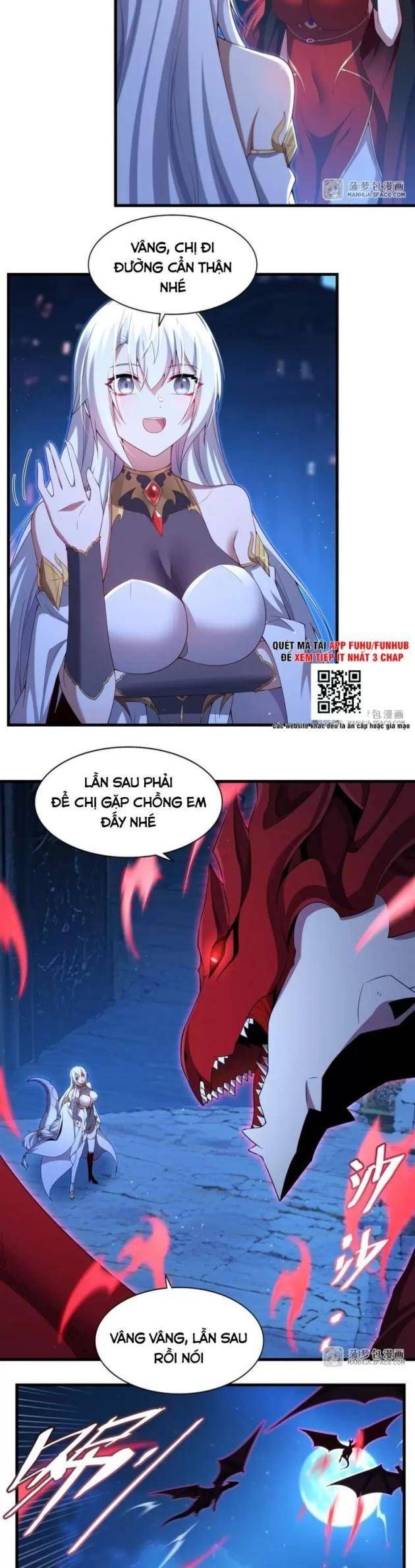Im Miệng Đi Ác Long Ta Không Muốn Cùng Ngươi Trông Trẻ Đâu! Chapter 10 - Trang 3