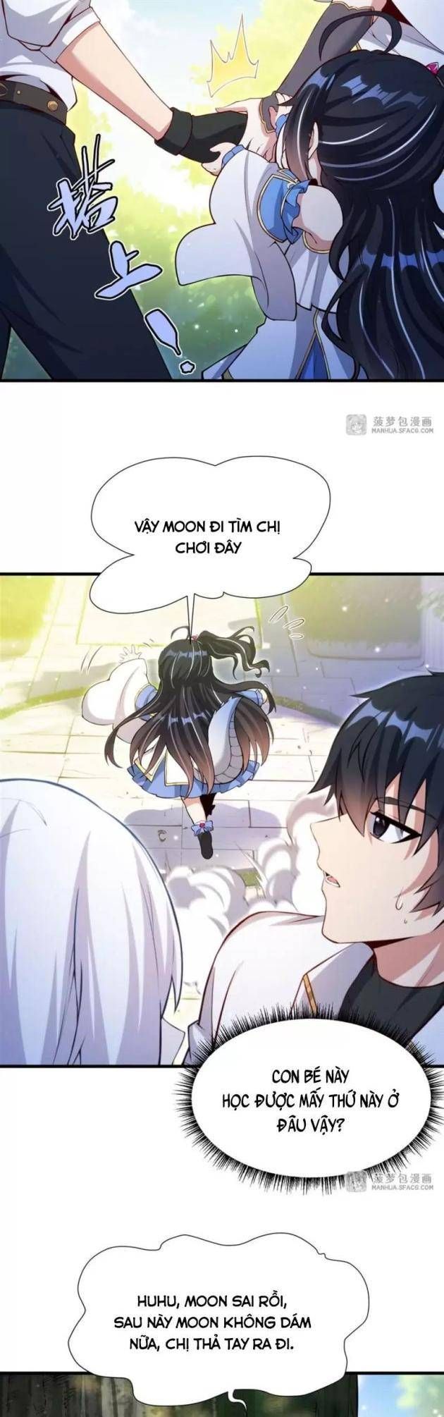 Im Miệng Đi Ác Long Ta Không Muốn Cùng Ngươi Trông Trẻ Đâu! Chapter 11 - Trang 10