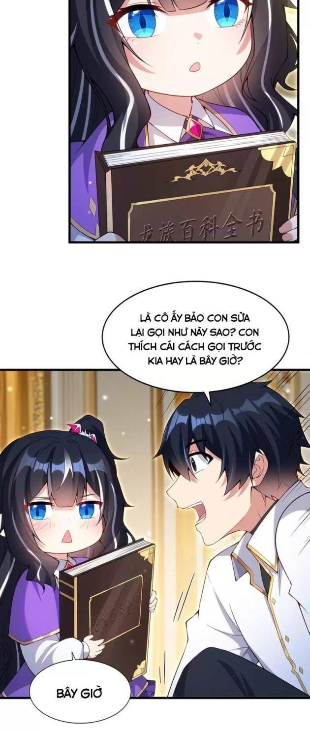 Im Miệng Đi Ác Long Ta Không Muốn Cùng Ngươi Trông Trẻ Đâu! Chapter 12 - Trang 25
