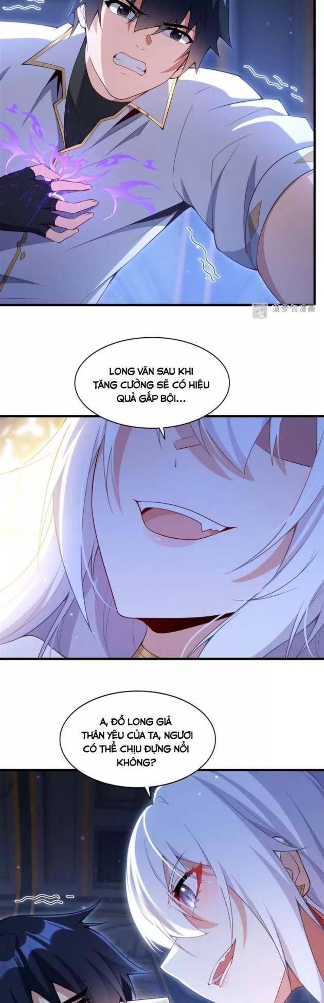 Im Miệng Đi Ác Long Ta Không Muốn Cùng Ngươi Trông Trẻ Đâu! Chapter 12 - Trang 4