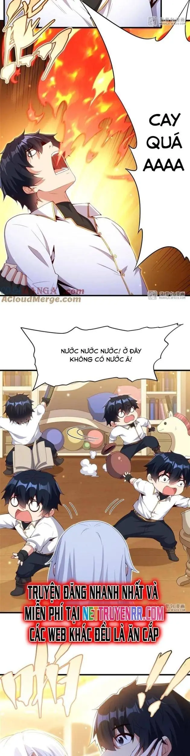 Im Miệng Đi Ác Long Ta Không Muốn Cùng Ngươi Trông Trẻ Đâu! Chapter 13 - Trang 10