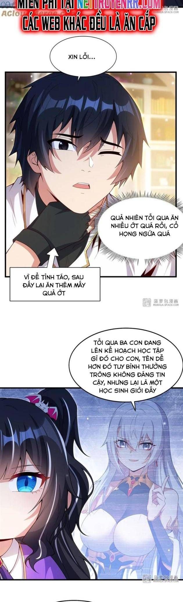 Im Miệng Đi Ác Long Ta Không Muốn Cùng Ngươi Trông Trẻ Đâu! Chapter 13 - Trang 21