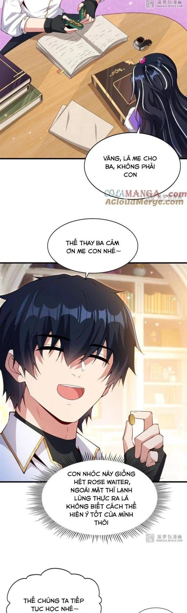 Im Miệng Đi Ác Long Ta Không Muốn Cùng Ngươi Trông Trẻ Đâu! Chapter 13 - Trang 23