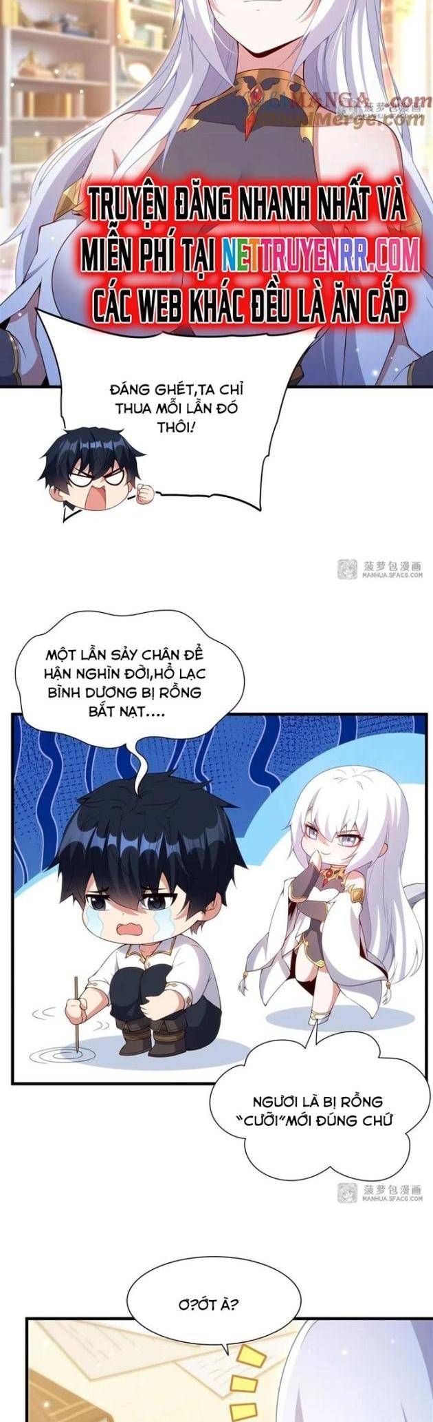Im Miệng Đi Ác Long Ta Không Muốn Cùng Ngươi Trông Trẻ Đâu! Chapter 13 - Trang 7