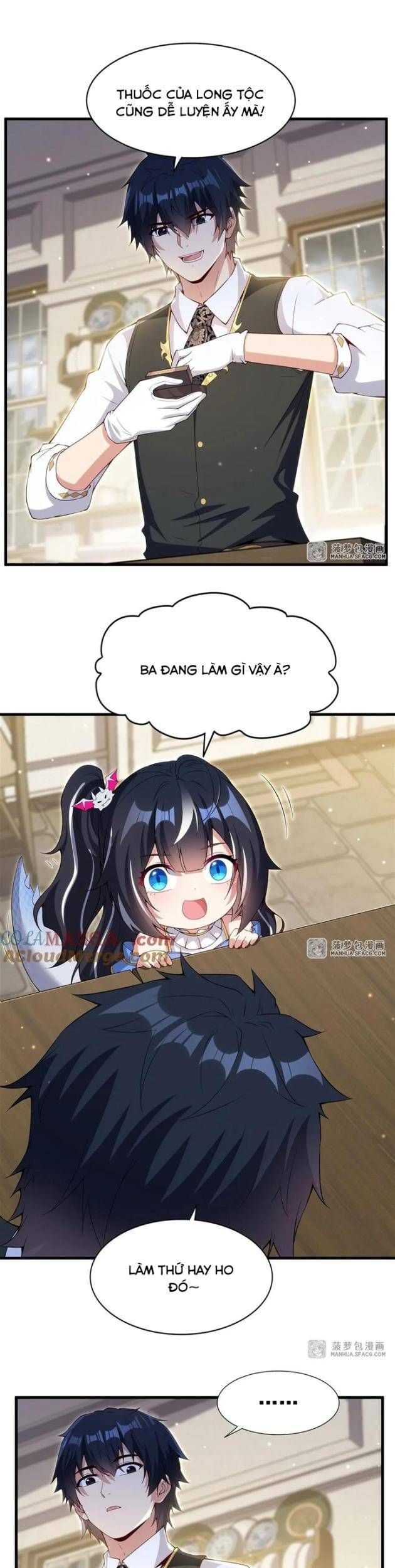 Im Miệng Đi Ác Long Ta Không Muốn Cùng Ngươi Trông Trẻ Đâu! Chapter 14 - Trang 10